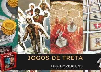 Covil dos Jogos – Live Nórdica 25 Jogos de Treta