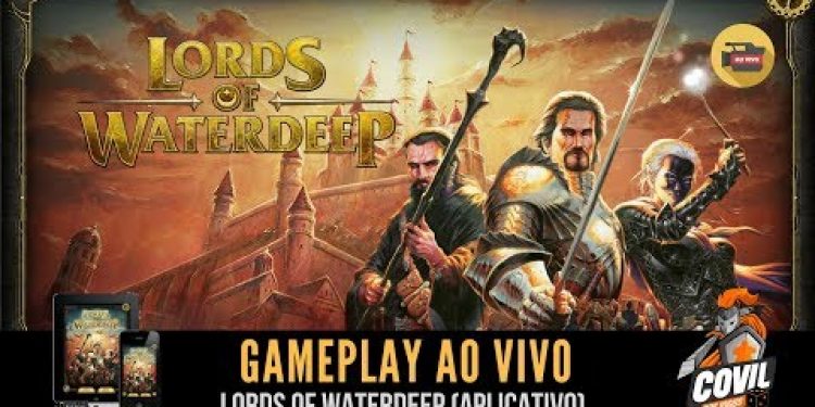 Covil Digital – Gameplay Lords of Waterdeep (APLICATIVO)