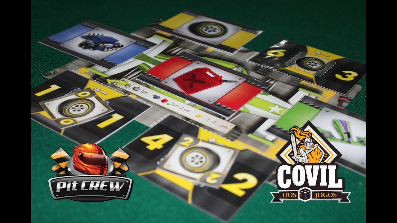 Covil dos Jogos – Review e Gameplay Pit Crew