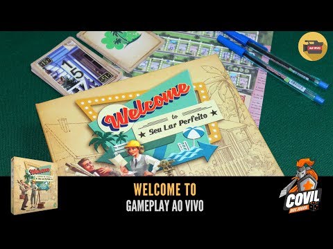 Covil dos Jogos – Gameplay Welcome To (Ao Vivo)