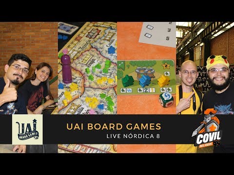 Covil dos Jogos – Live Nórdica 08 (UAI Board Games)