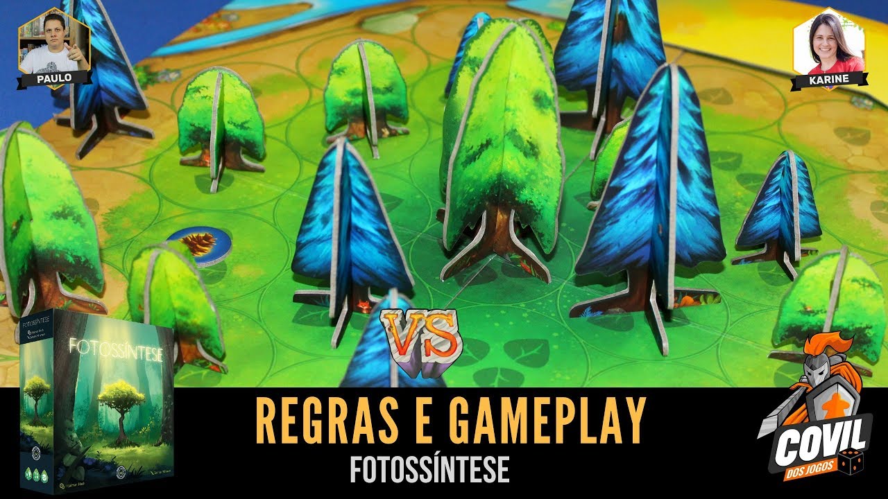 Covil dos Jogos – Regras e Gameplay Fotossíntese (Versus Especial)