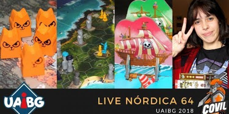 Covil dos Jogos – Live Nórdica 64 UAIBG 2018