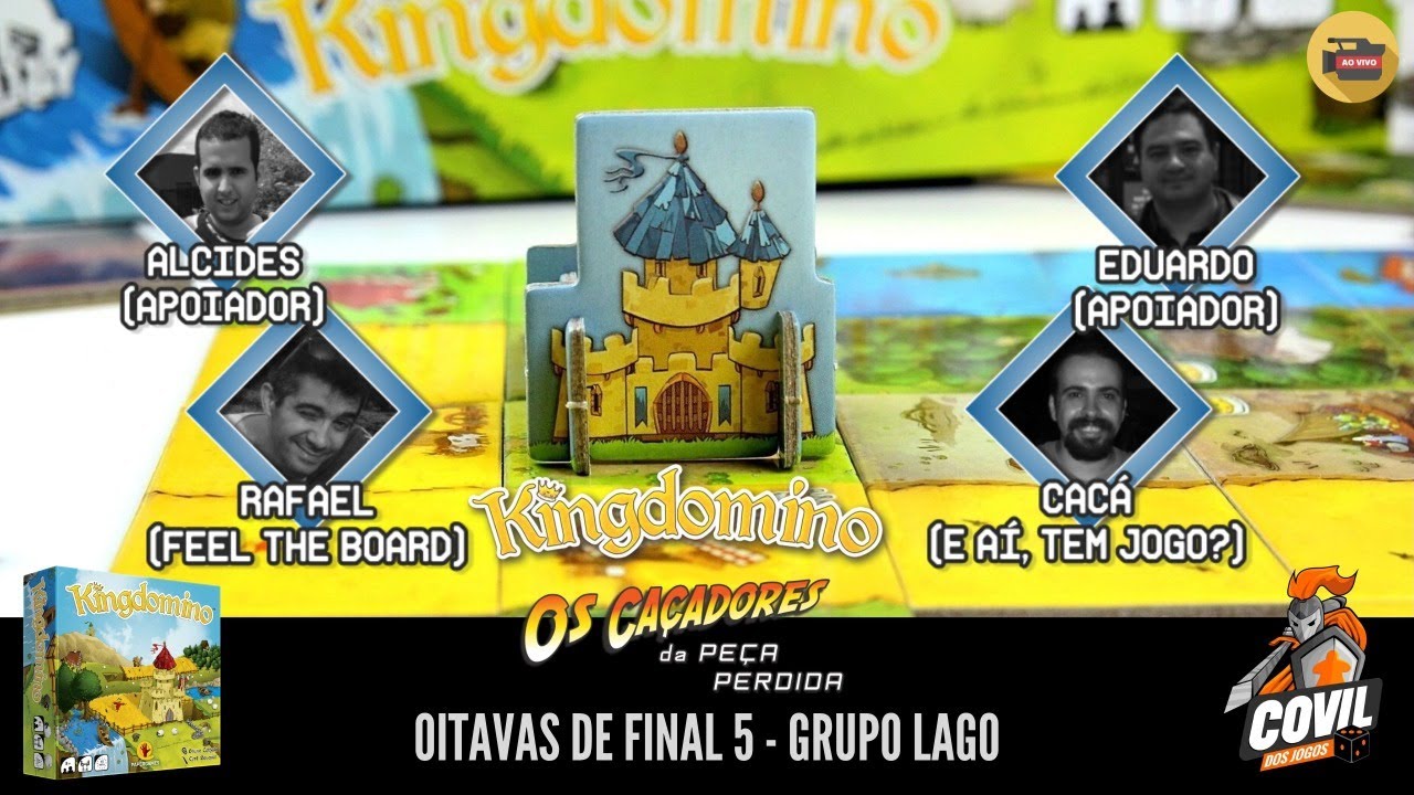 Torneio Kingdomino: Oitavas de Final 5 – Grupo Lago (Ao Vivo)