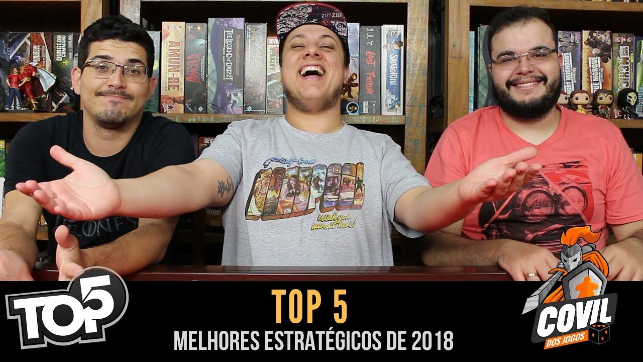 Top 5 Jogos Estratégicos Lançados em 2018