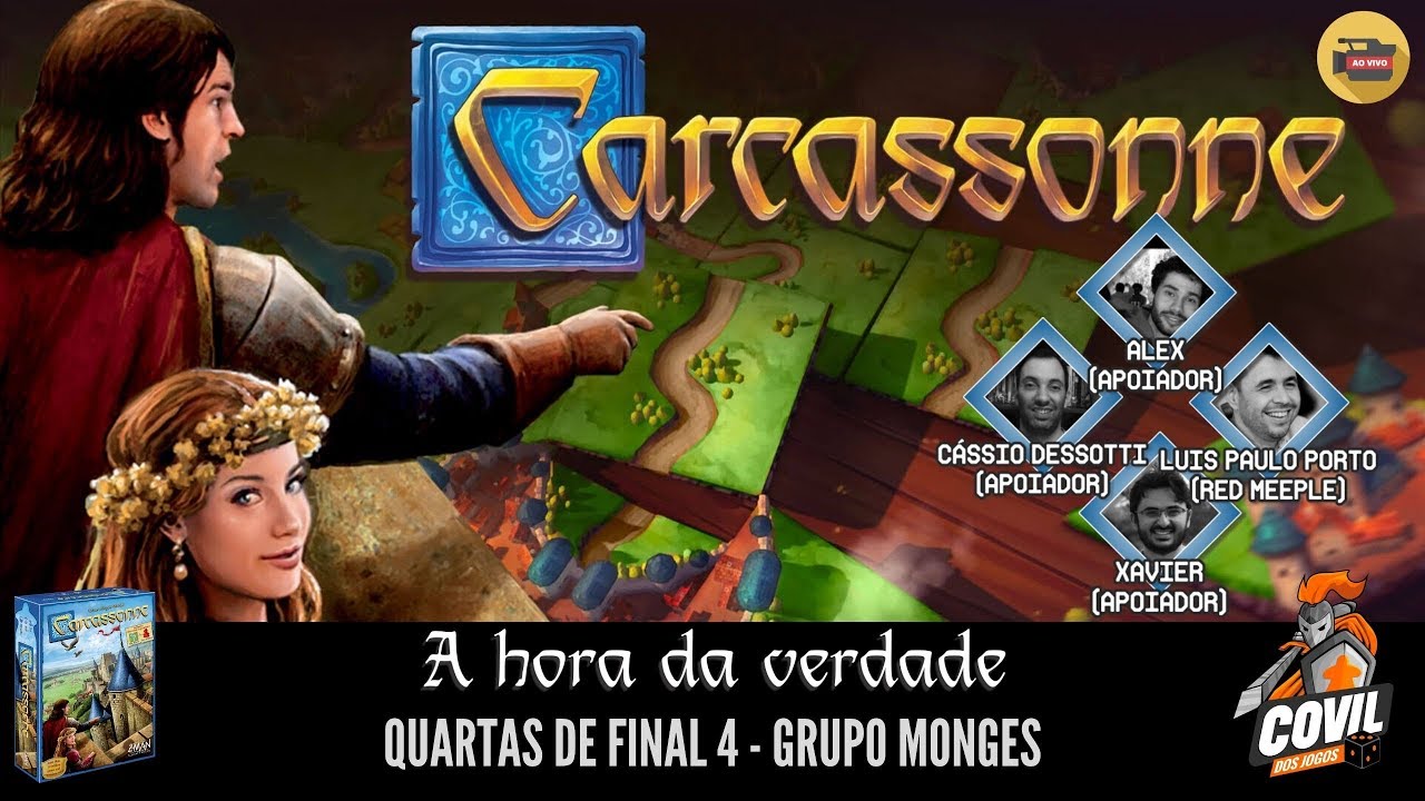 Torneio Carcassonne: Quartas de Final 4 – Monges