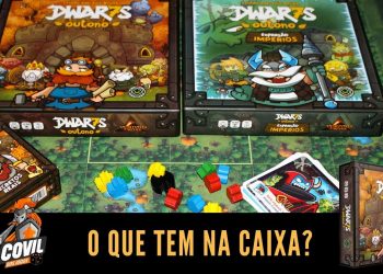 Covil dos Jogos – O Que Tem na Caixa? Unboxing Dwar7s: Outono e expansão