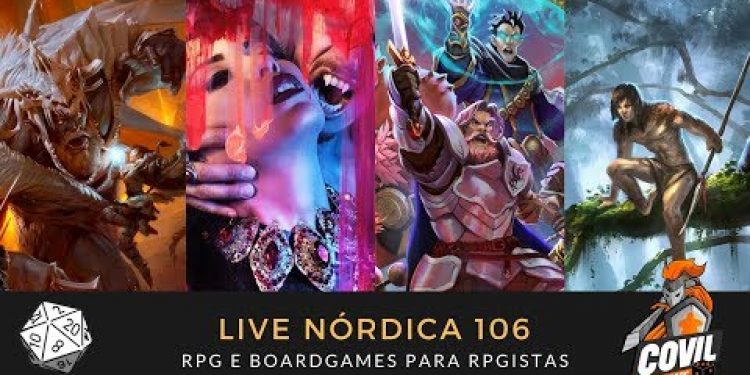 Live Nórdica 106 – RPG e Board Games para Rpgistas