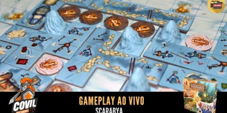 Covil dos Jogos – Gameplay Scarabya (Ao Vivo)