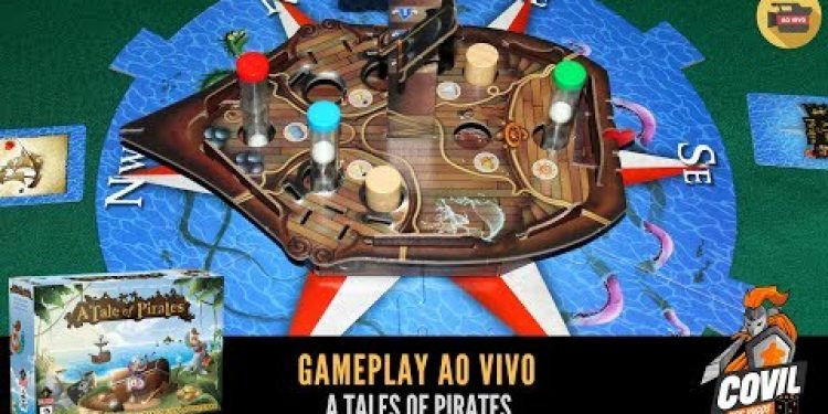 Covil dos Jogos – Gameplay A Tales of Pirates (Ao Vivo)