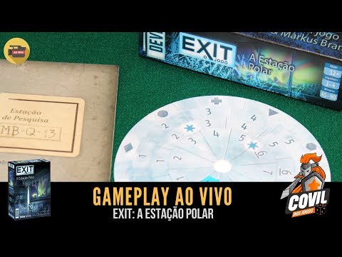 Covil dos Jogos – Gameplay Ao Vivo Exit: A Estação Polar