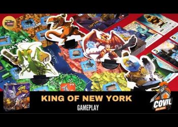 Covil dos Jogos – Gameplay King of New York (Ao Vivo)