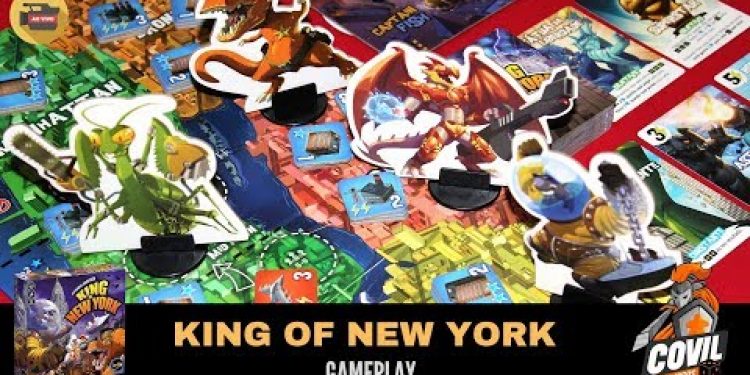 Covil dos Jogos – Gameplay King of New York (Ao Vivo)