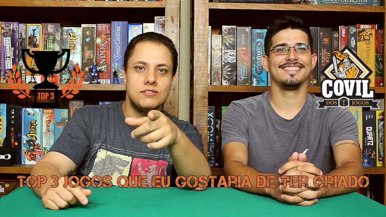Covil dos Jogos – Top 3 Jogos que eu gostaria de ter criado