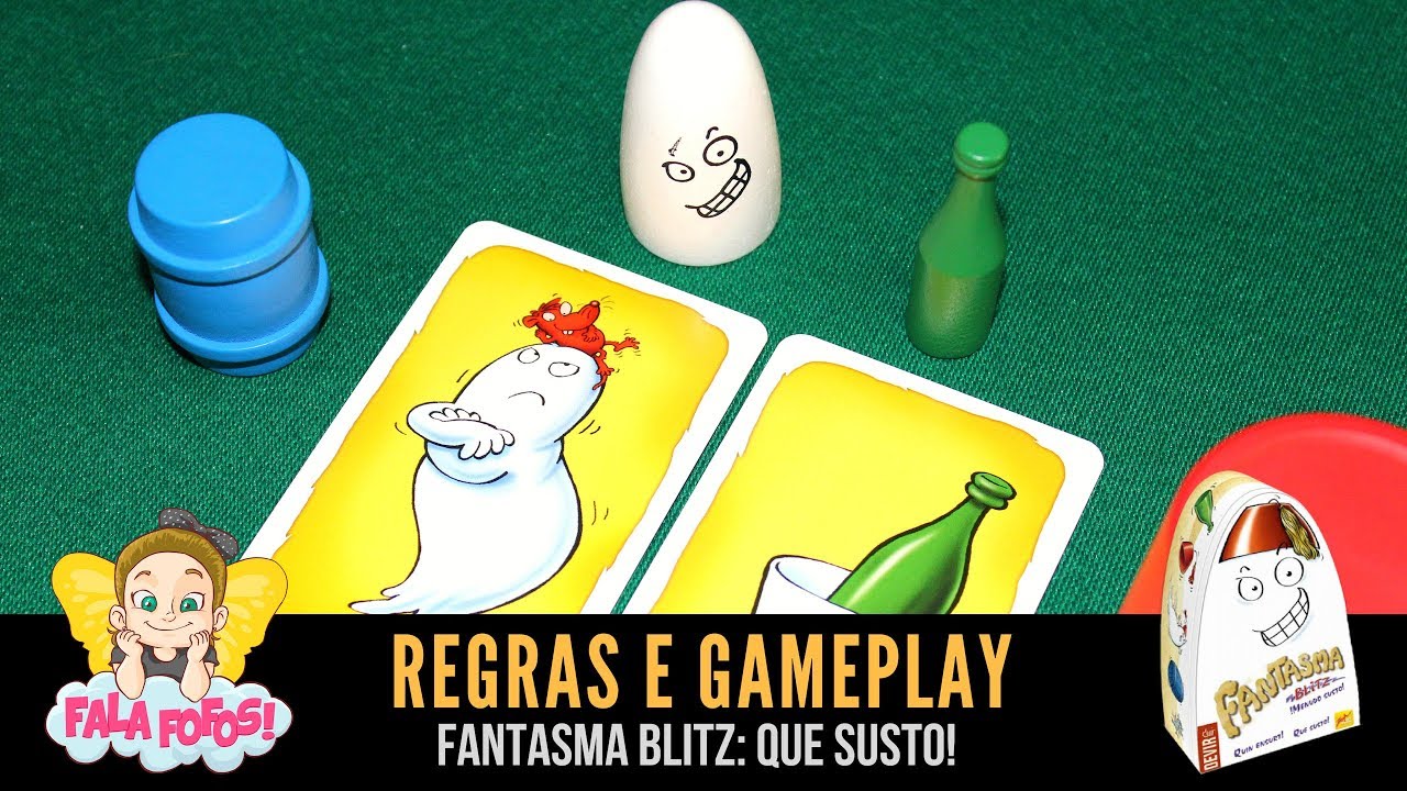 Covil dos Fofos  – Regras e Gameplay Fantasma Blitz: Que Susto!