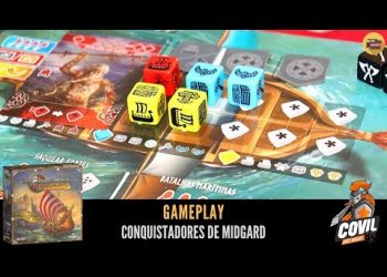 Covil dos Jogos – Gameplay Conquistadores de Midgard (Ao Vivo)