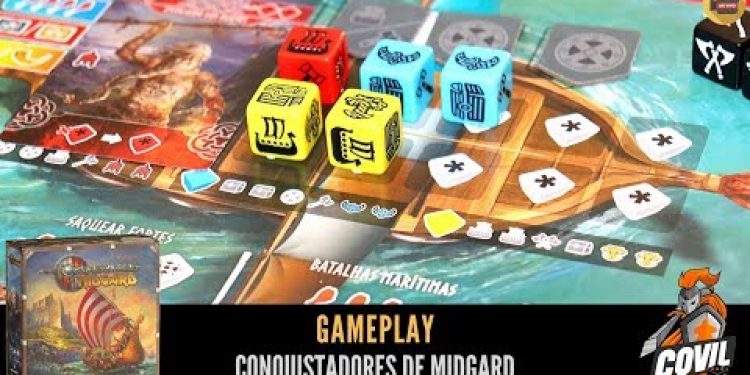Covil dos Jogos – Gameplay Conquistadores de Midgard (Ao Vivo)