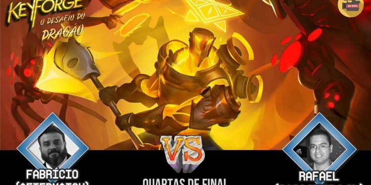 Keyforge: Fabrício Aftermatch Vs Rafael Casa Nerd LOL (Ao Vivo)