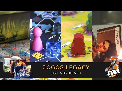 Covil dos Jogos – Live Nórdica 24 Jogos Legacy