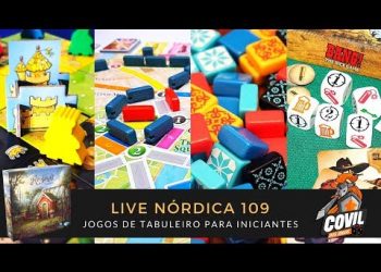 Live Nórdica 109 – Jogos de Tabuleiro para Iniciantes