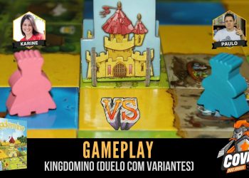 Covil dos Jogos – Gameplay Kingdomino (Versus Especial)