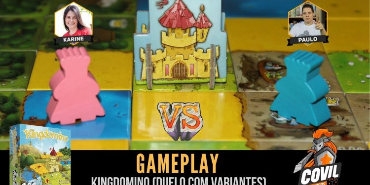 Covil dos Jogos – Gameplay Kingdomino (Versus Especial)