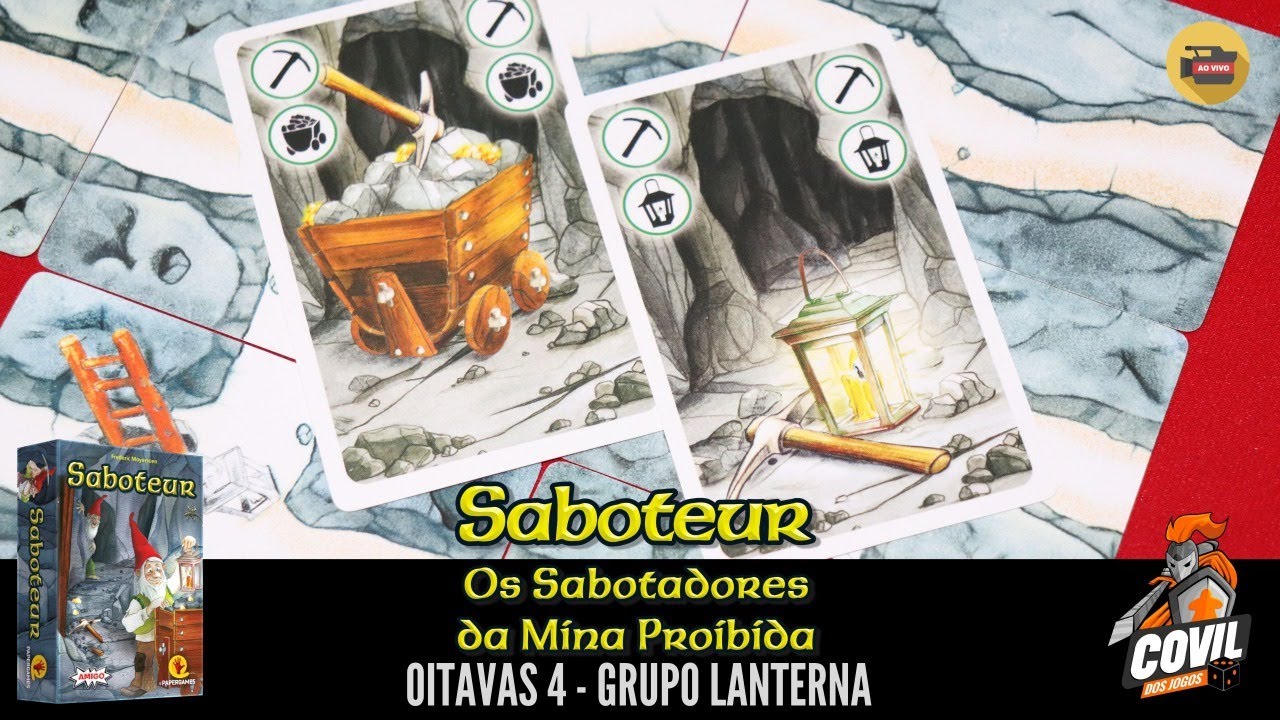 Torneio Saboteur – Oitavas 4  (Ao Vivo)