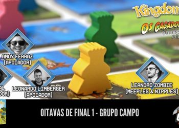 Torneio Kingdomino: Oitavas de Final 1 – Grupo Campo (Ao Vivo)