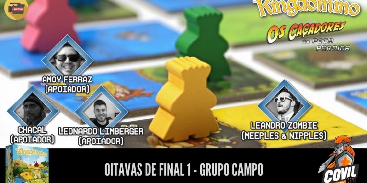 Torneio Kingdomino: Oitavas de Final 1 – Grupo Campo (Ao Vivo)