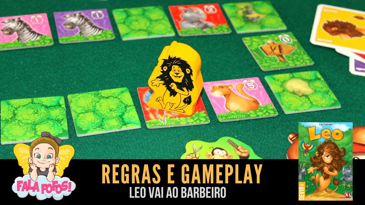 Covil dos Fofos – Regras e Gameplay Leo Vai ao Barbeiro