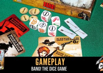 Covil dos Jogos – Gameplay Bang! The Dice Game