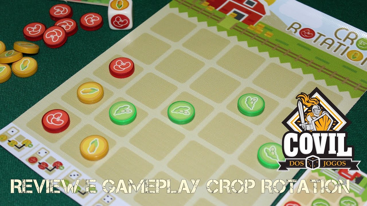 Covil dos Jogos – Review e Gameplay Crop Rotation