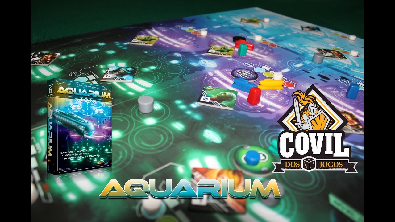 Covil dos Jogos Review e Gameplay Aquarium