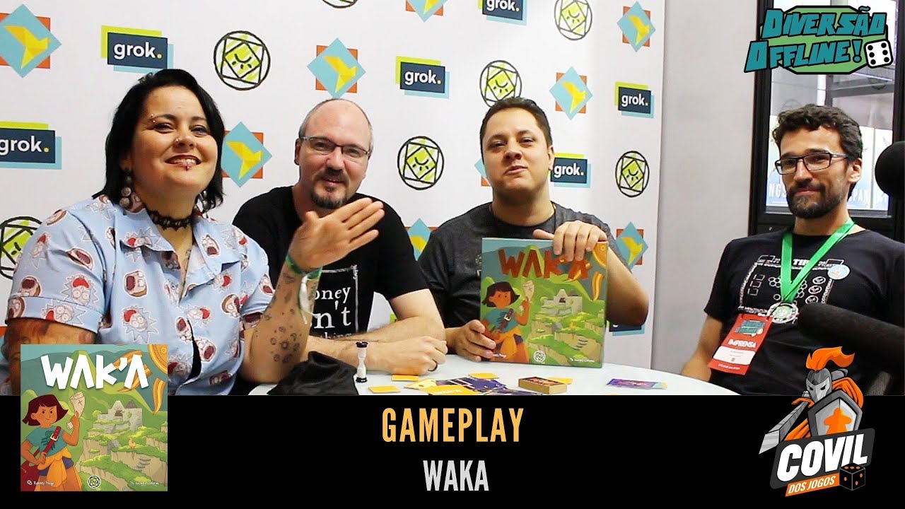 Covil dos Jogos – Gameplay Wak´a (DOFF 2019 SP)