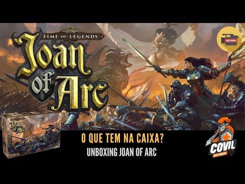 O Que Tem na Caixa? Unboxing Time of Legends: Joan of Arc (Ao Vivo)