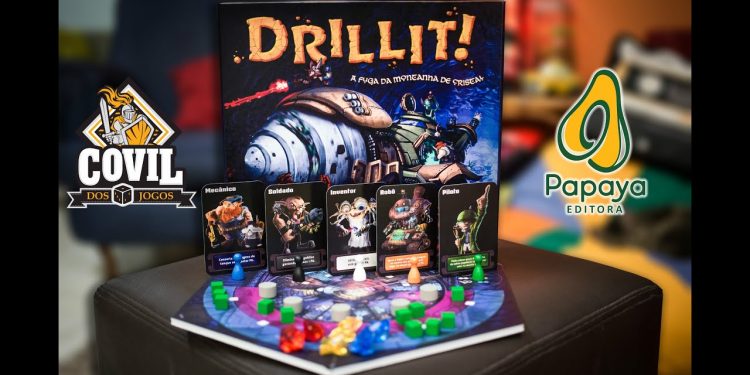 Covil dos Jogos – Review e Gameplay Drillit