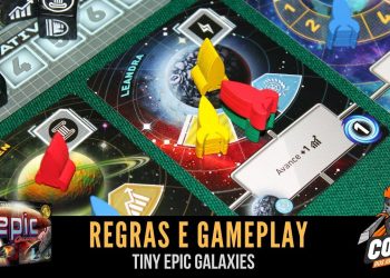 Covil dos Jogos – Regras e Gameplay Tiny Epic Galaxies