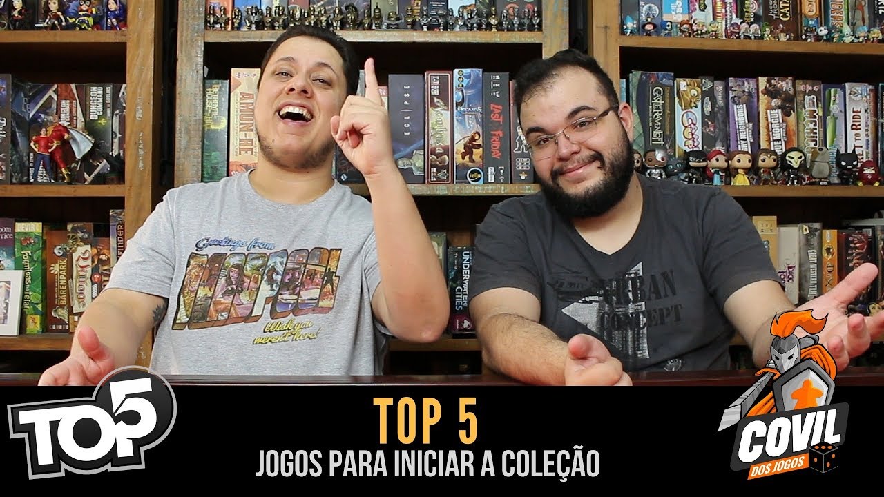 Top 5 Jogos para Iniciar a Coleção