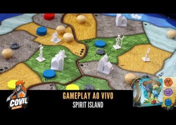 Covil dos Jogos – Spirit Island Gameplay Ao Vivo