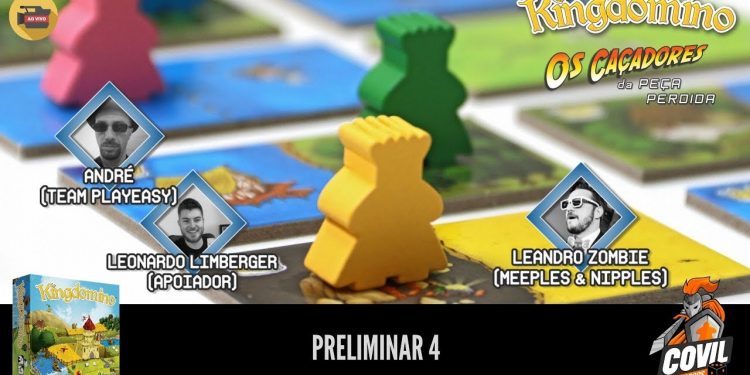 Torneio Kingdomino: Preliminar 4 (Ao Vivo)