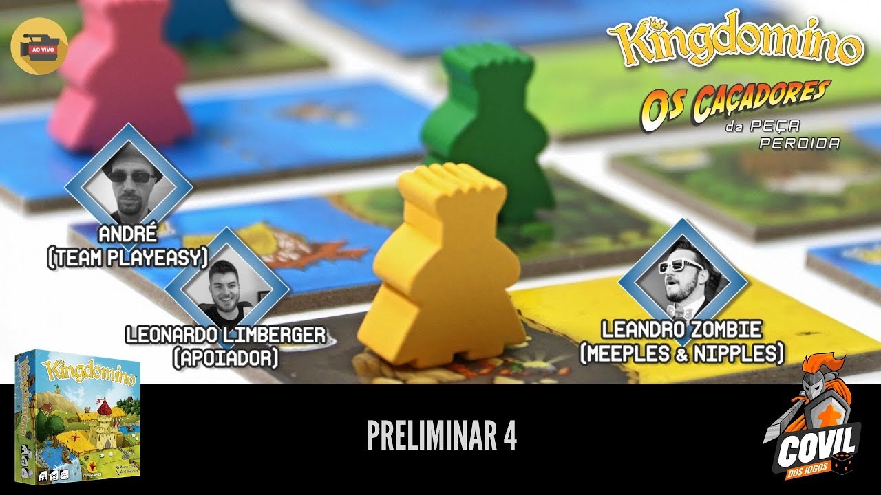 Torneio Kingdomino: Preliminar 4 (Ao Vivo)