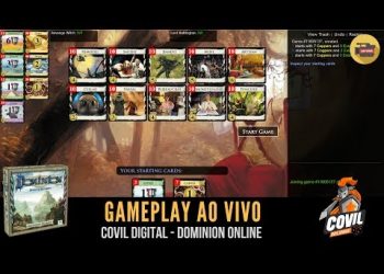 Covil Digital Gameplay Dominion Ao Vivo