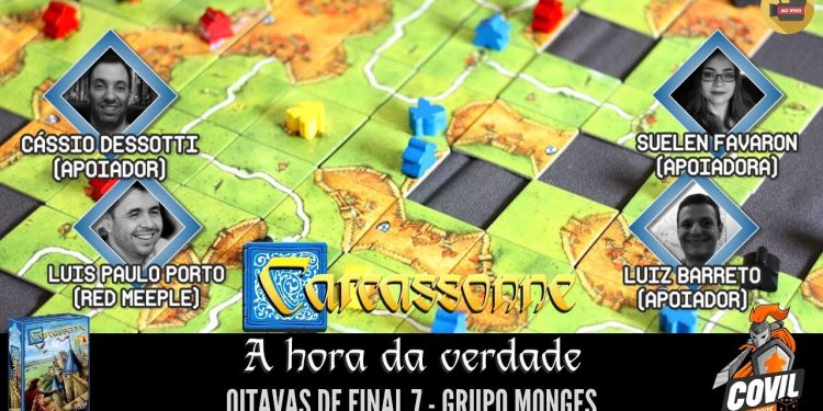 Torneio Carcassonne: Oitavas de Final 7 – Monges