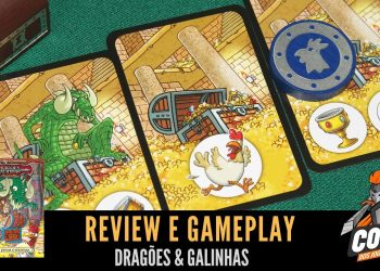 Covil dos Jogos – Review e Gameplay Dragões & Galinhas