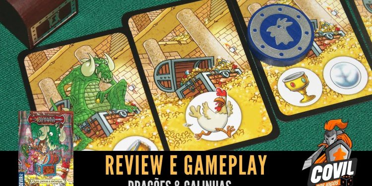 Covil dos Jogos – Review e Gameplay Dragões & Galinhas