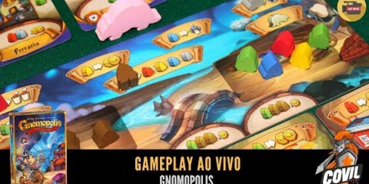 Covil dos Jogos – Gameplay Ao Vivo Gnomopolis