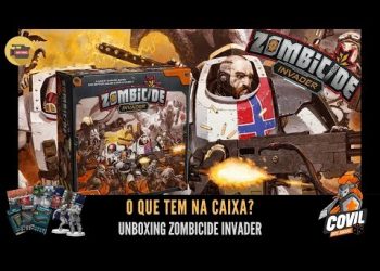 O Que Tem na Caixa? Unboxing Zombicide Invader (Ao Vivo)