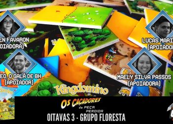 Torneio Kingdomino: Oitavas de Final 3 – Grupo Floresta (Ao Vivo)