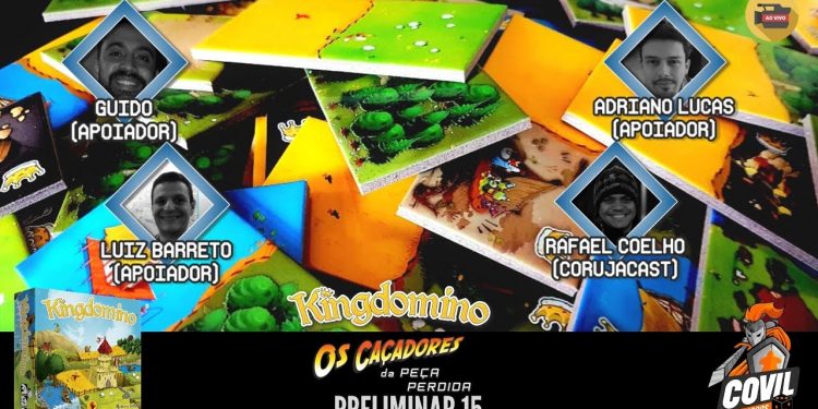 Torneio Kingdomino: Preliminar 15 (Ao Vivo)