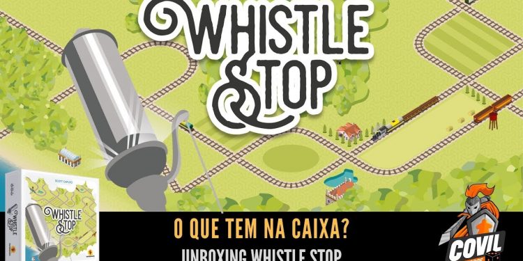 O Que Tem na Caixa? Unboxing Whistle Stop